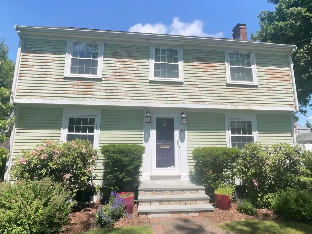 Colonial Weatherproof Siding & Trim Before