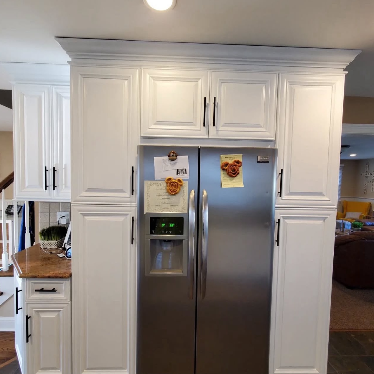 Built-in Refrigerator Enclosure After